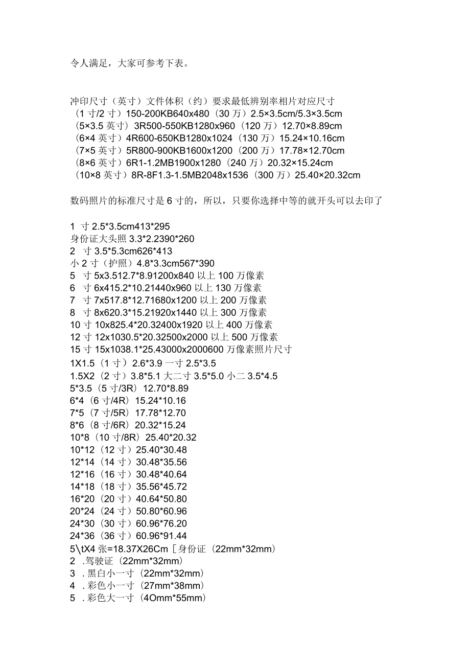 照片比例与像素.docx_第2页