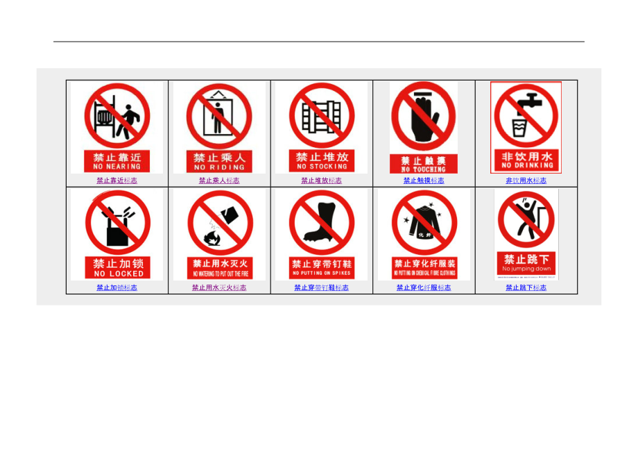 安全标志标牌大全(DOC100页).doc_第2页