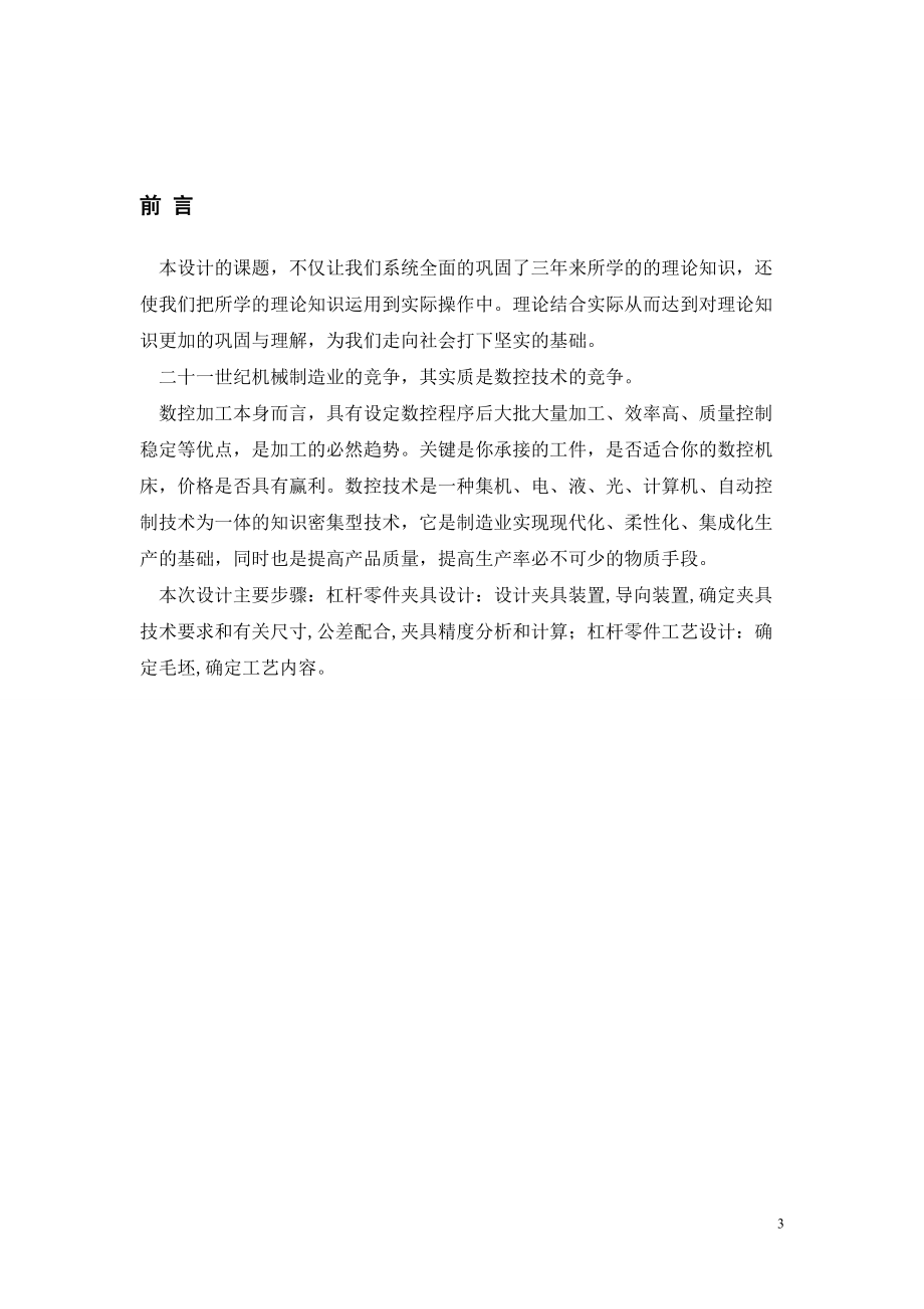 杠杆工艺和工装设计.docx_第3页