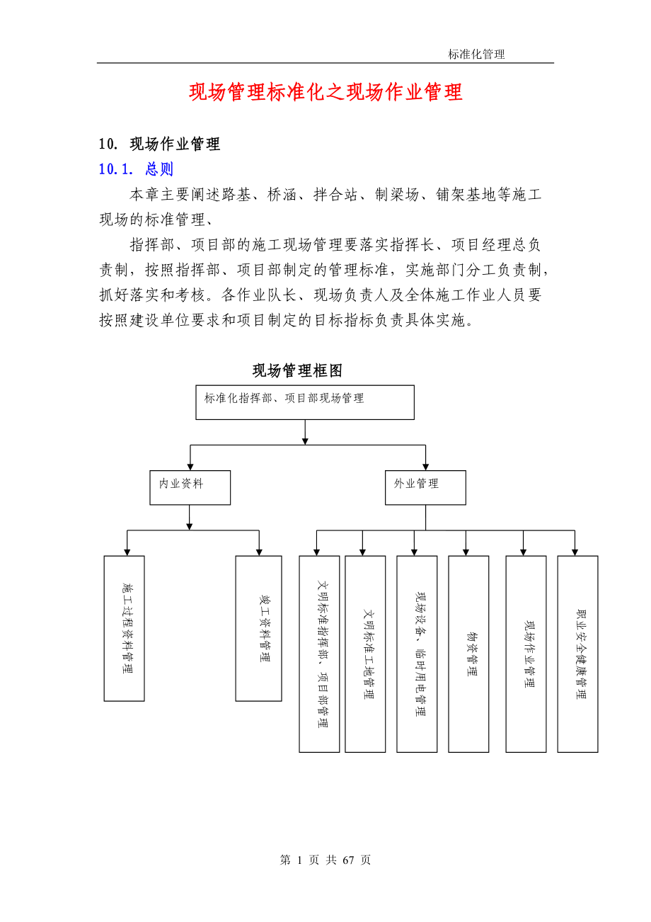 交通公路项目现场管理标准化之现场作业管理.docx_第1页