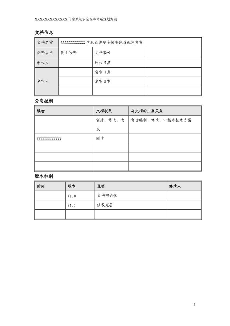 公司信息系统安全保障体系规划方案.docx_第2页