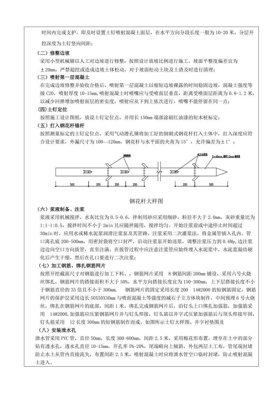 土钉墙施工技术交底.docx_第2页