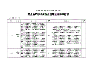 安全生产标准化企业创建达标评审标准.docx