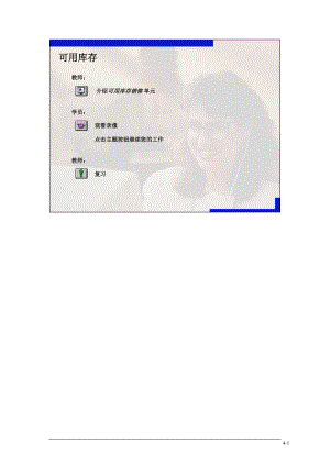 SAP标准培训教材8-可用库存(1).docx
