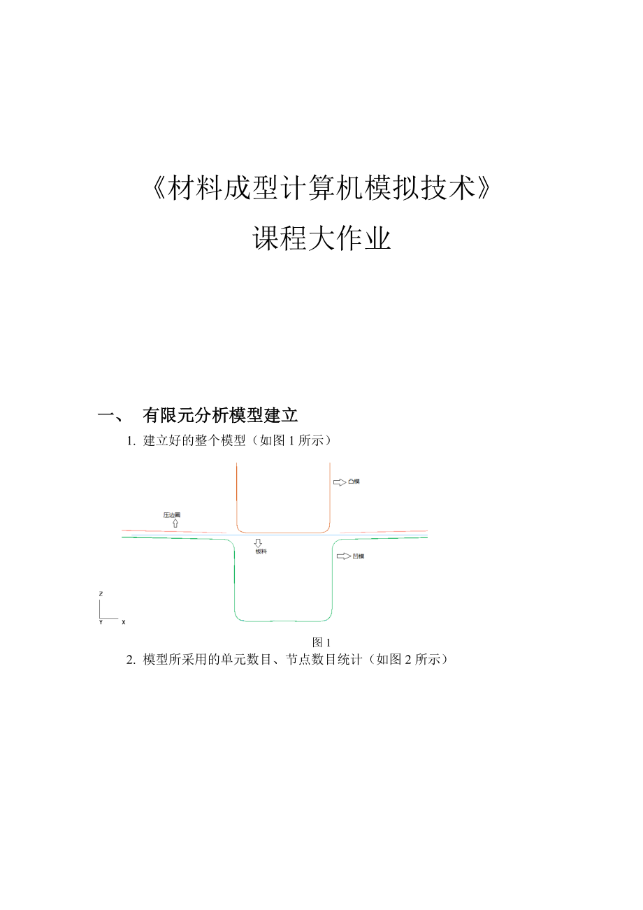 材料成型计算机模拟技术作业题.docx_第1页