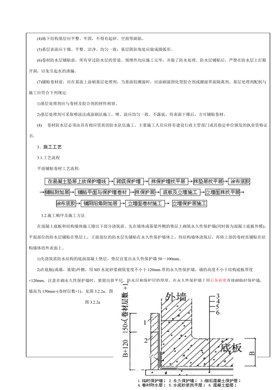 地下SBS防水工程技术交底.docx_第2页