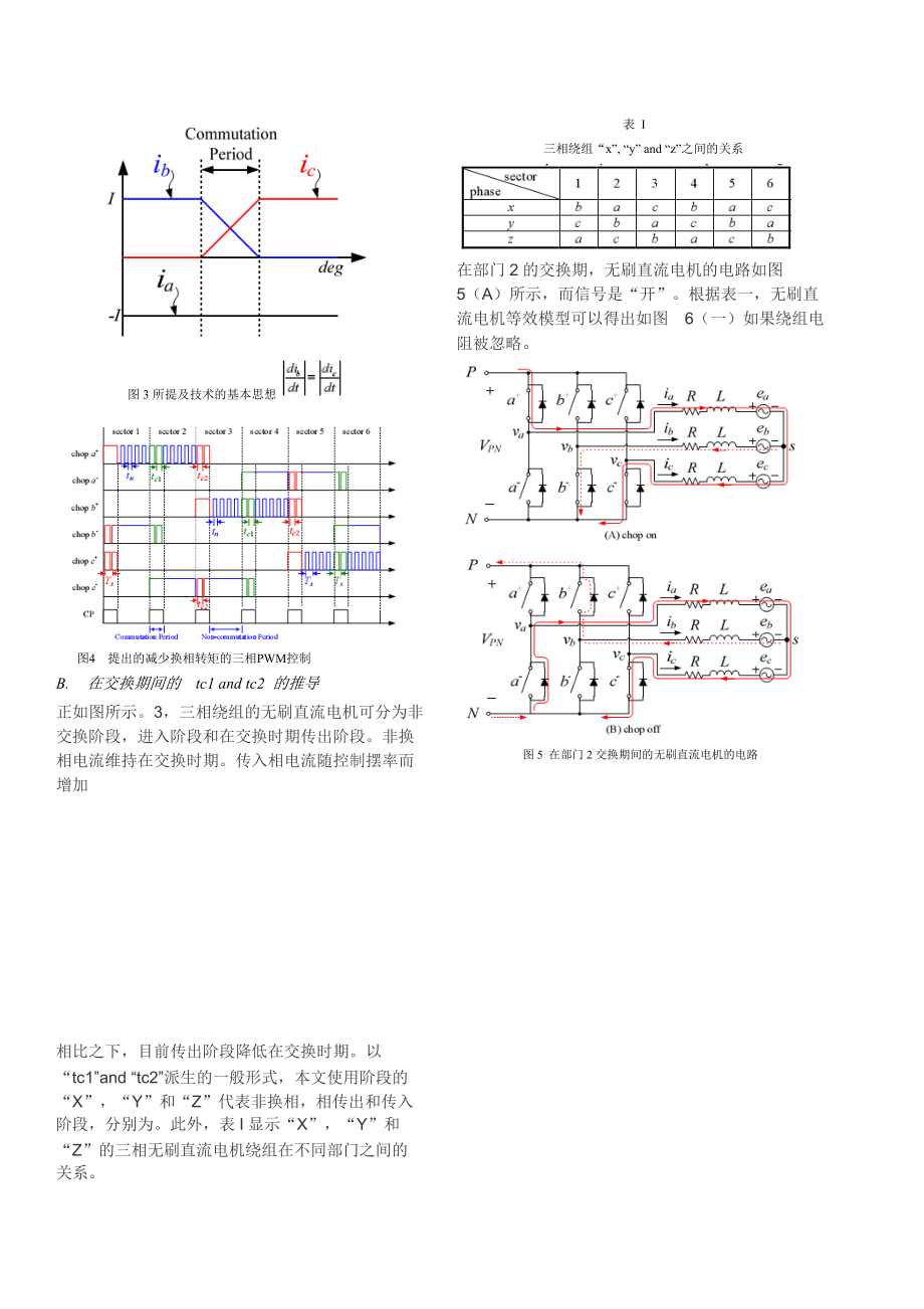 无刷直流电机驱动器的脉宽调制技术以减少换相转矩脉动.docx_第3页