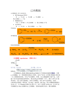 己内酰胺生产工艺.docx