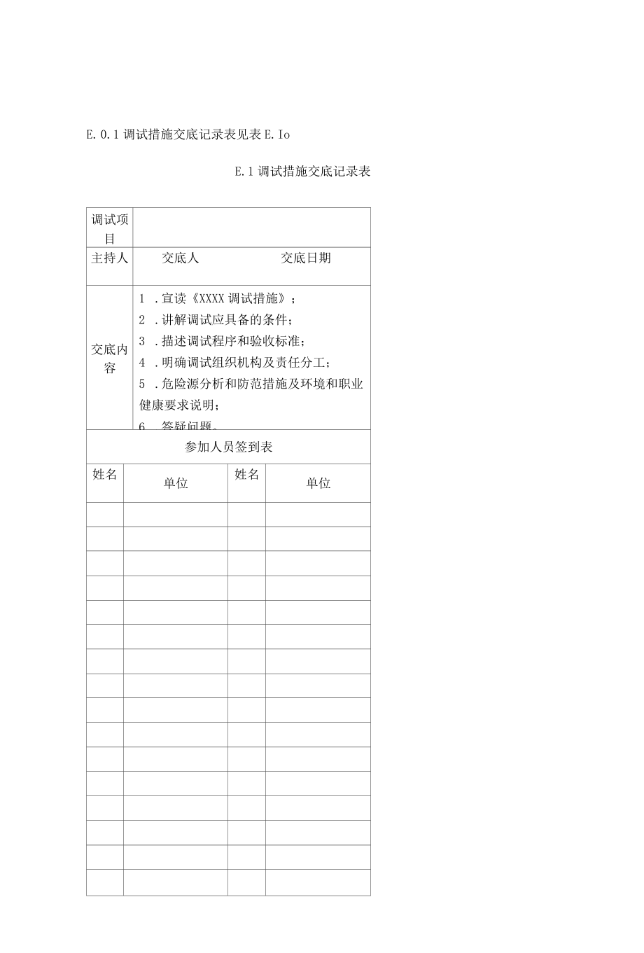 火力发电建设工程机组调试措施技术交底、设备系统试运记录表、机组整套启动阶段试运条件检查确认表.docx_第1页