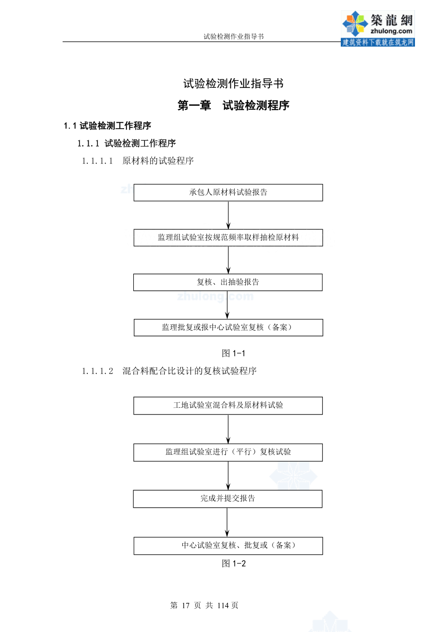 公路工程试验室试验检测作业指导书_secret.docx_第1页