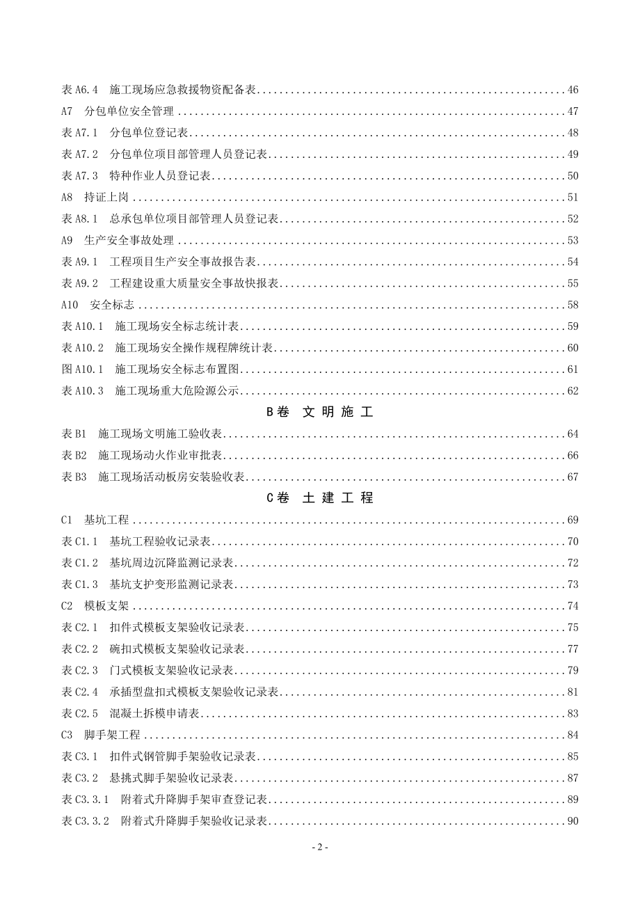 内蒙古自治区房屋建筑工程施工现场安全技术资料管理规.docx_第2页