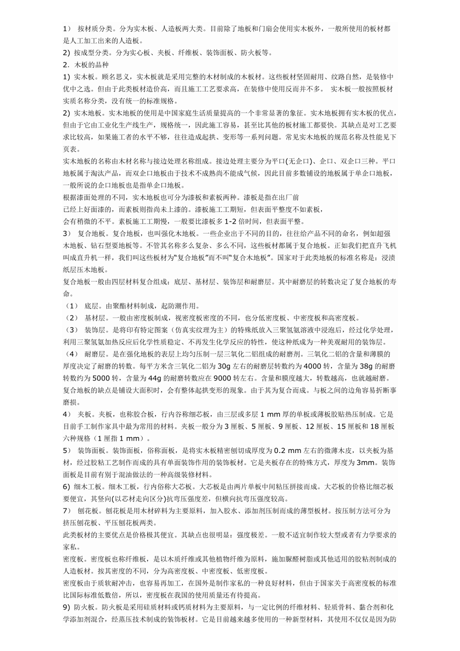 对装修材料的基本认识和工艺的了解.docx_第3页