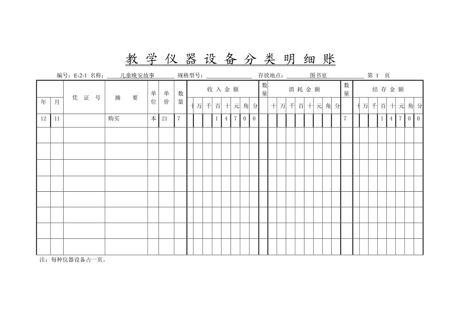 图书设备分类明细账.docx_第1页