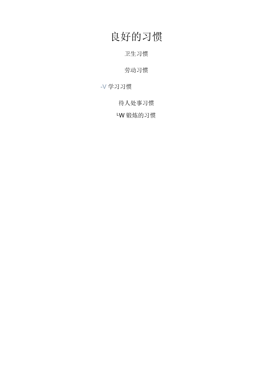 （一年级）行为习惯主题班会教案.docx_第3页