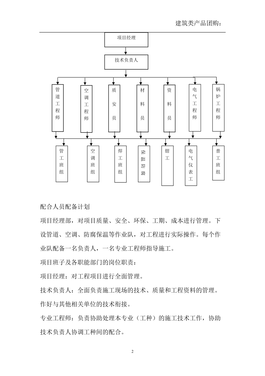 某汽车城主展馆设备安装工程施组(DOC50页).doc_第2页