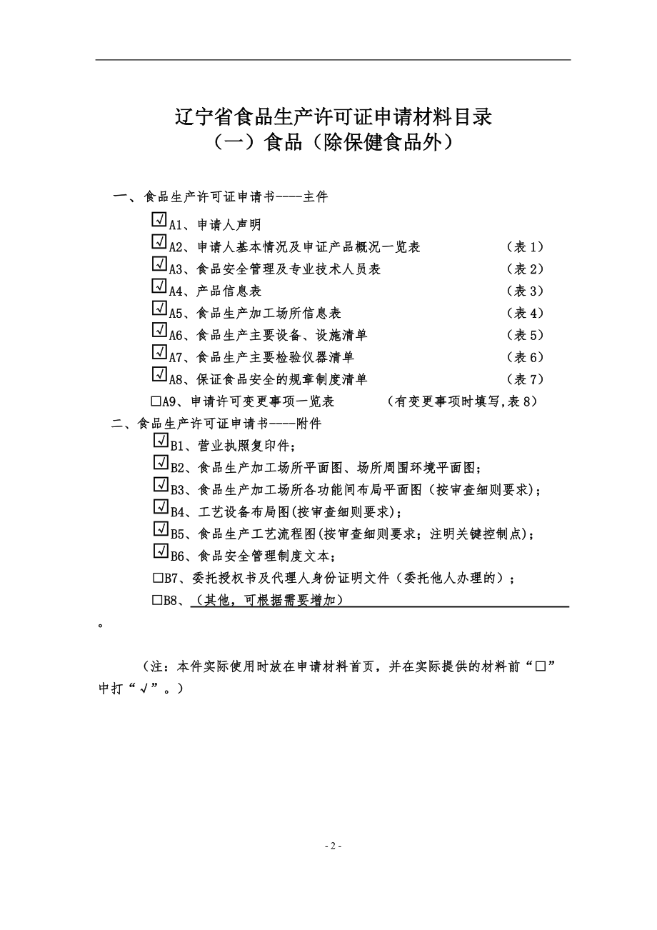 某省食品生产许可证申请材料.docx_第2页