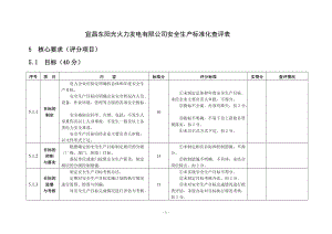 电力安全生产标准化达标评分表.docx