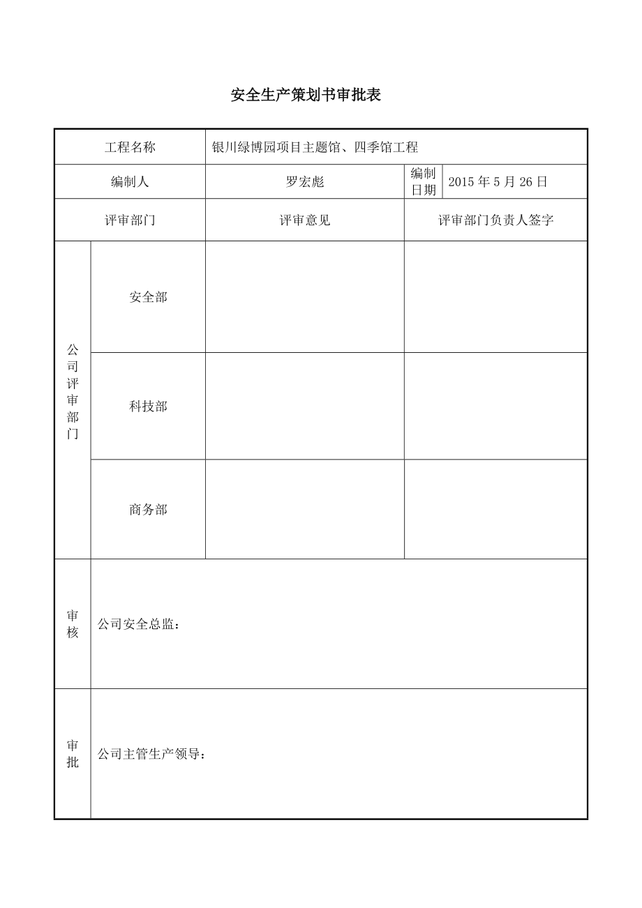 某工程安全生产策划书.docx_第2页