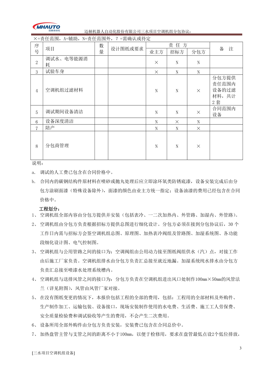 某油漆车间生产线项目空调机组技术要求.docx_第3页