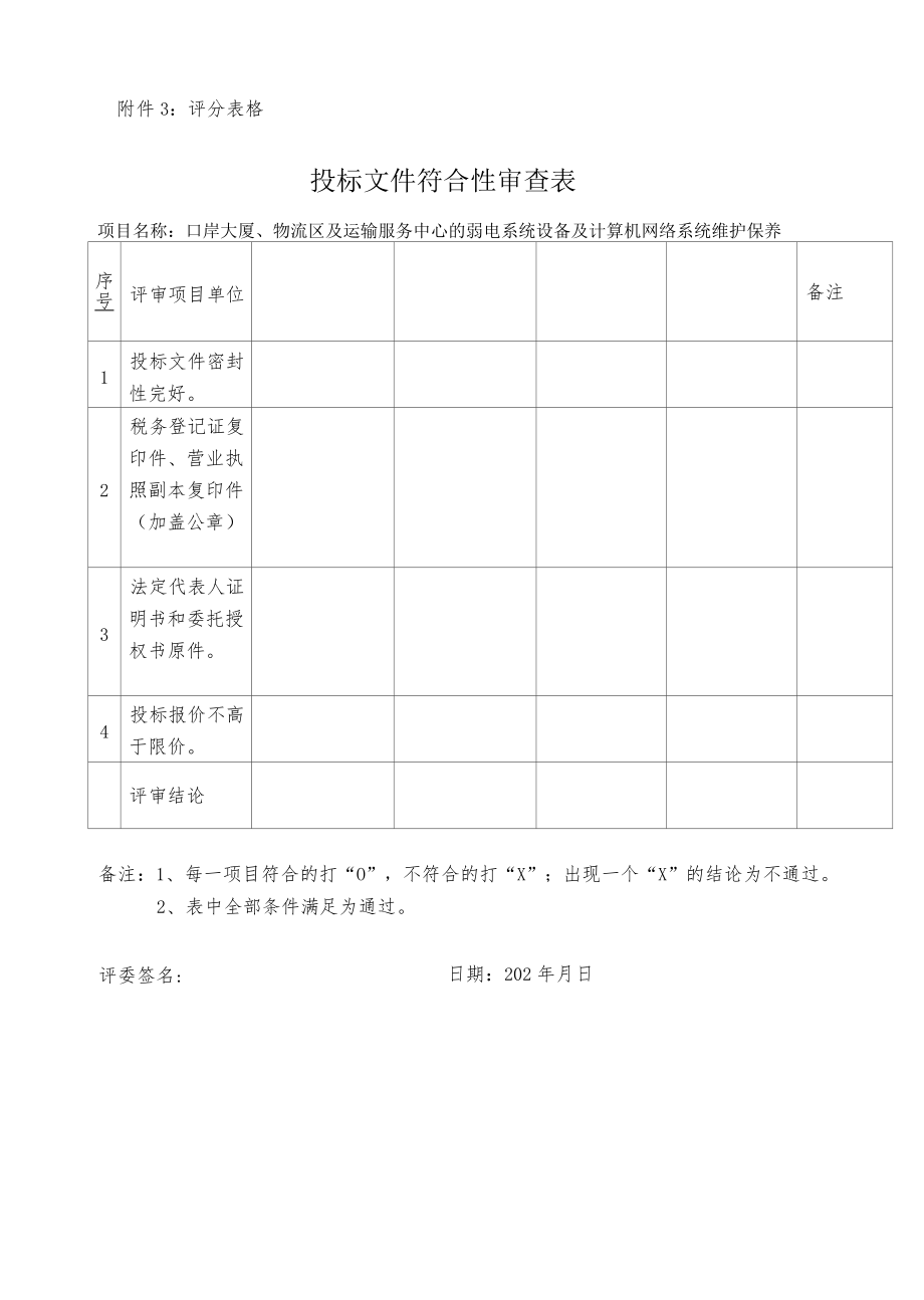 附件3：评分表格.docx_第1页