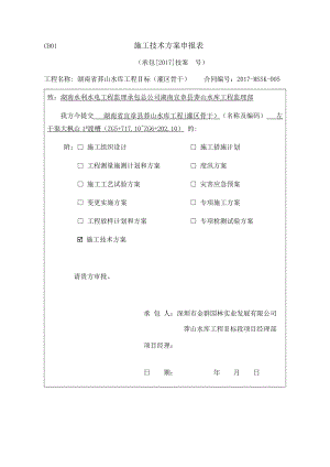 渡槽施工技术方案.docx