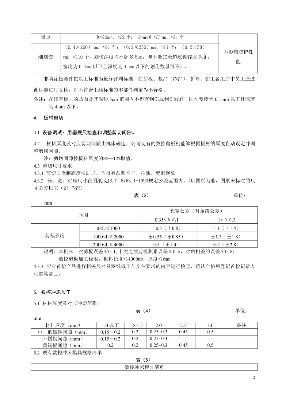 钣金加工工艺标准.docx_第2页