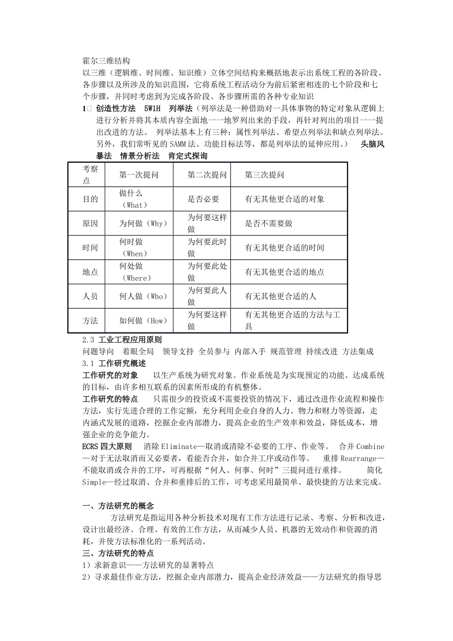 现代工业工程期末考试之小总结.docx_第2页