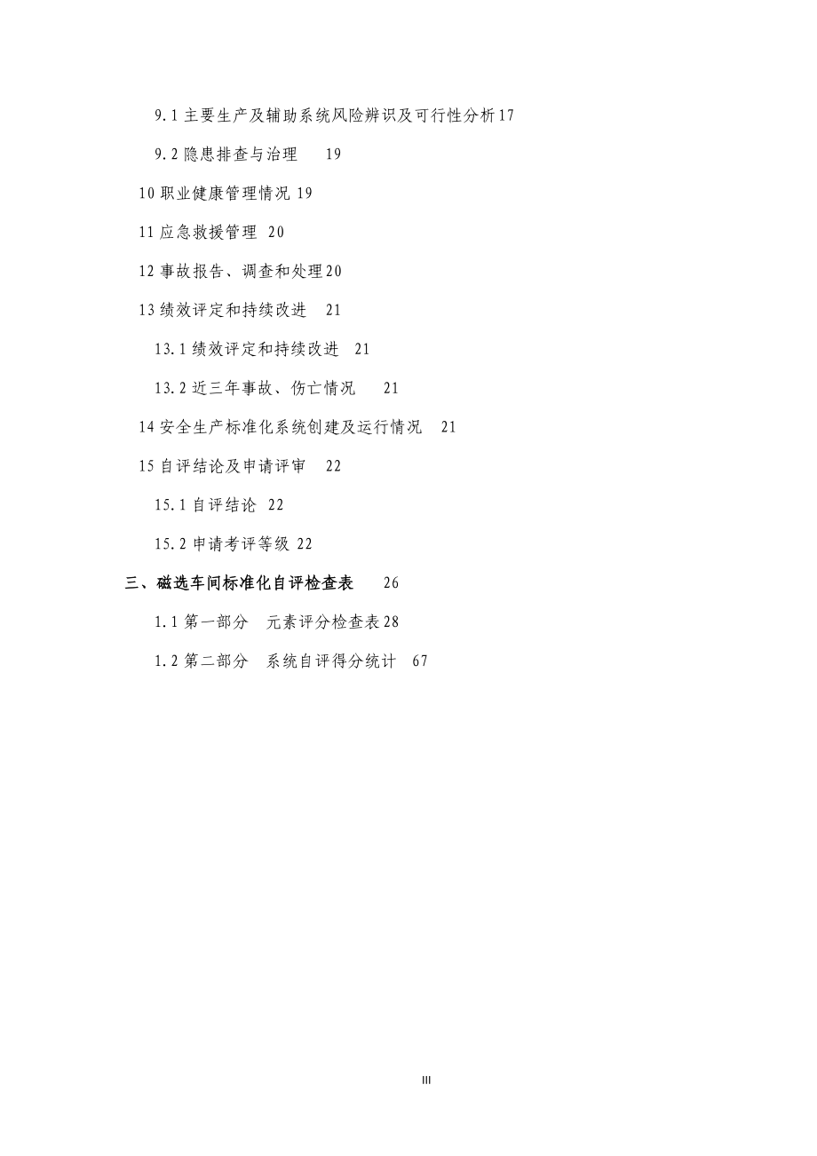 某矿业公司安全生产标准化自评报告.docx_第3页