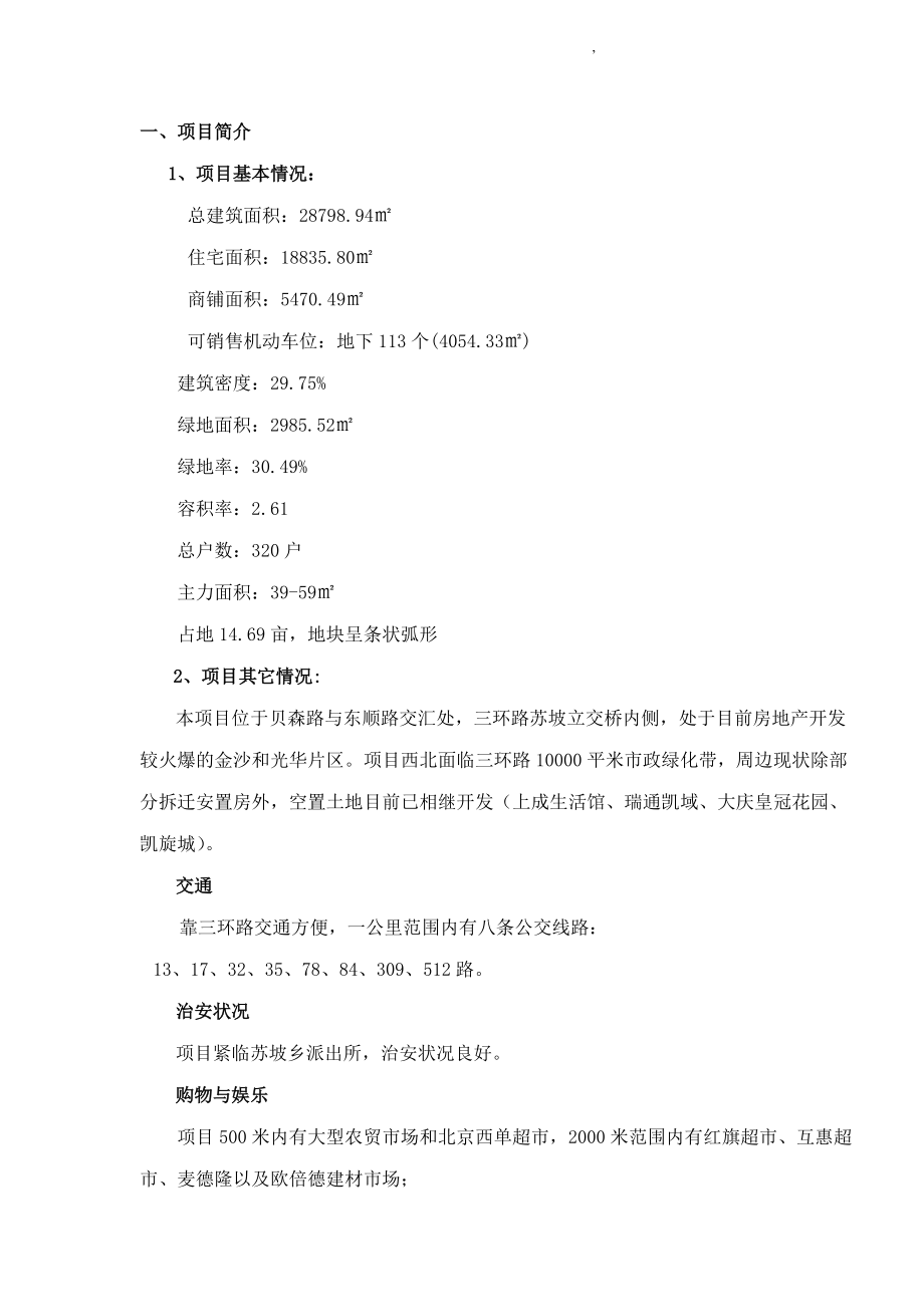 房地产业某某城销售策划案例.docx_第2页