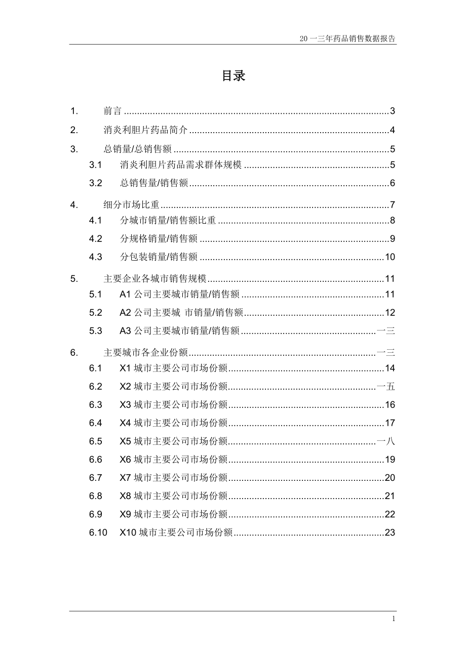 消炎利胆片药品销售数据市场调研报告.docx_第2页