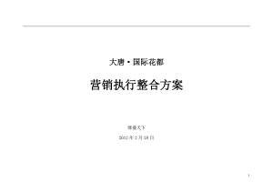 国际花都营销执行整合方案.docx