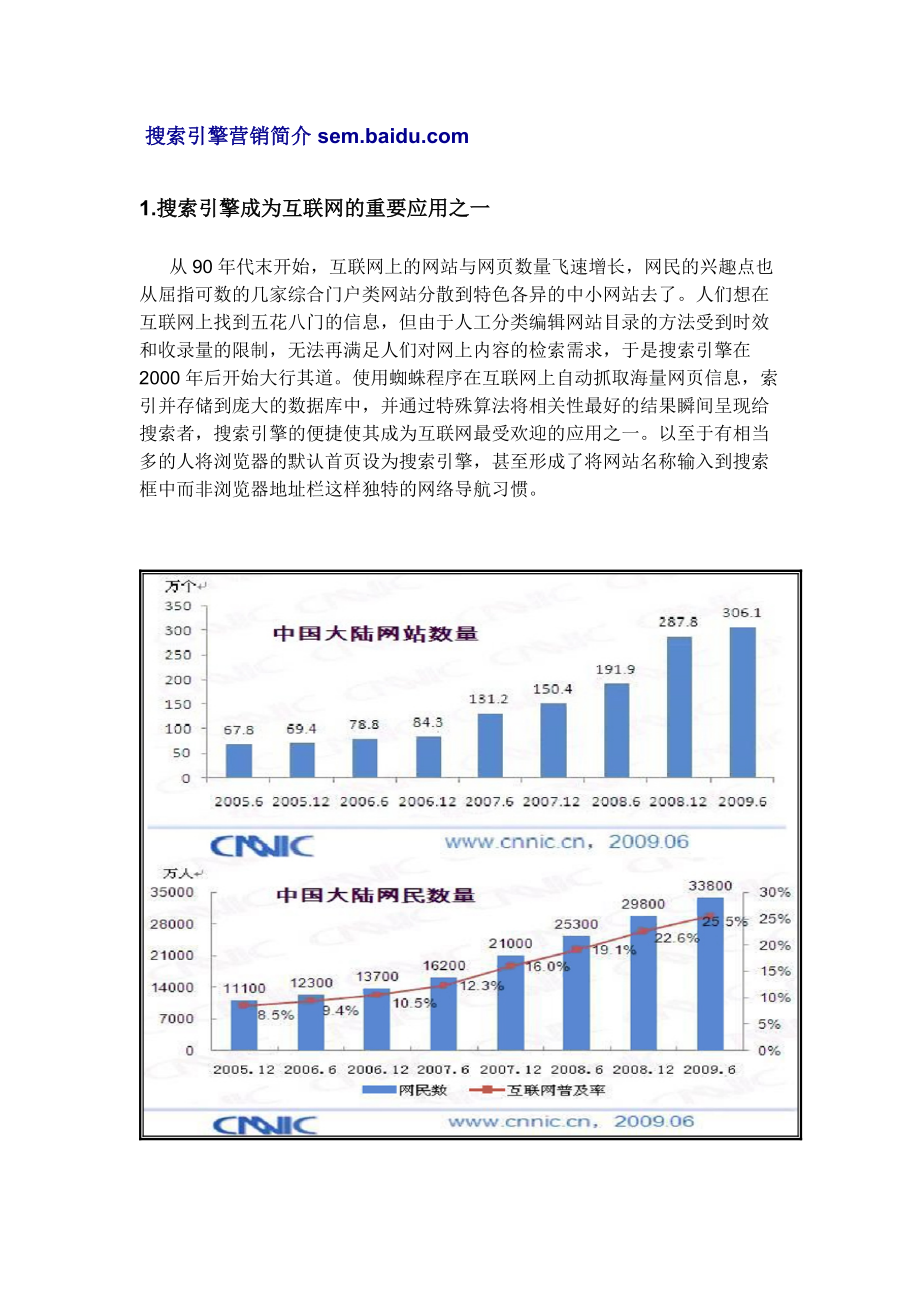 搜索引擎营销简介-图文分析数据.docx_第1页