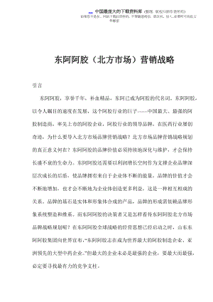 某某补血品牌市场营销战略.docx