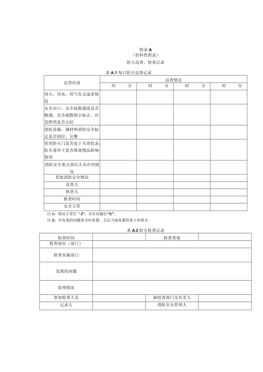 医院防火巡查、检查记录、建筑消防设施标识化设置要求及图例、功能检查、测试要求、控制室、水泵房标准化管理细则.docx_第1页