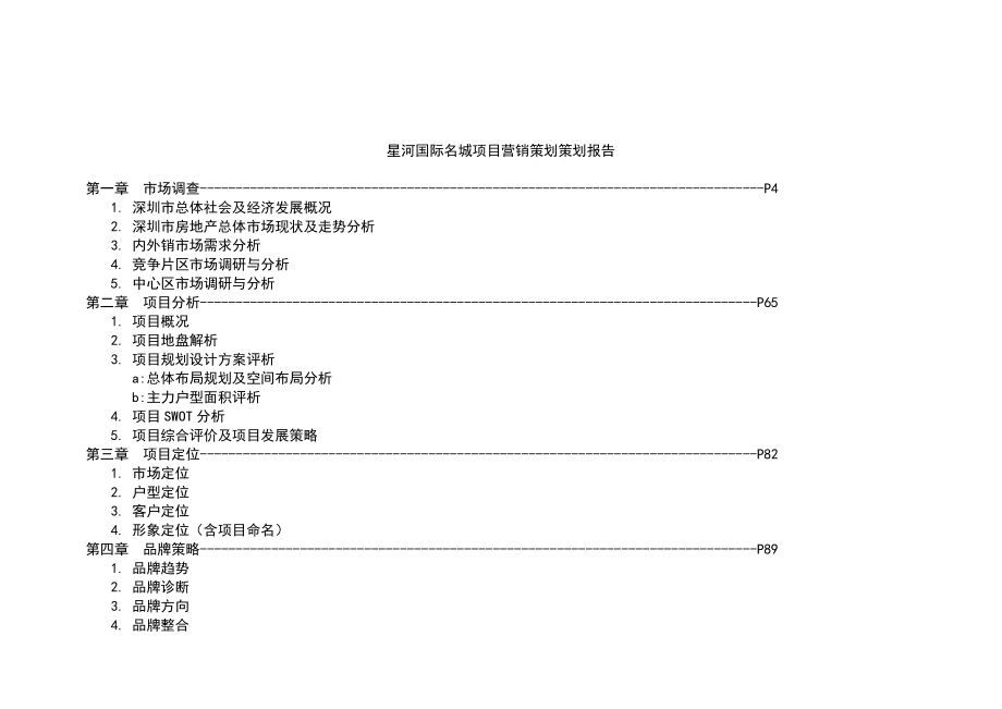 星河-国际名城营销策划报告.docx_第1页