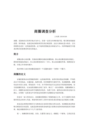 有关商圈的调查分析.docx