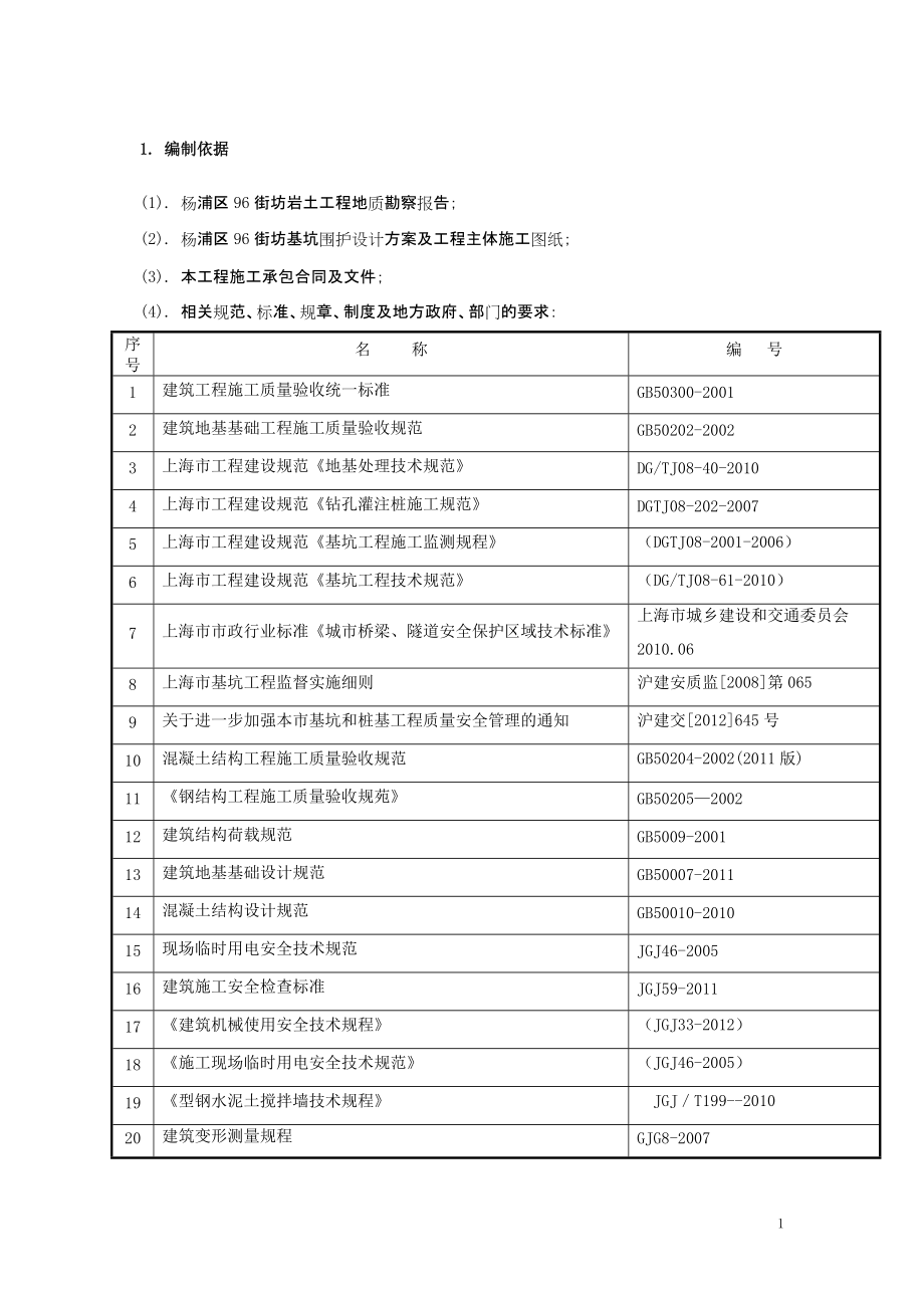 基坑围护及降水专项施工方案.docx_第1页