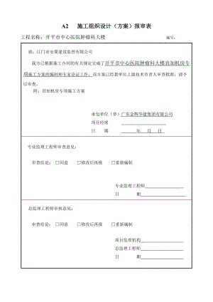 放射室专项施工方案-木模.docx