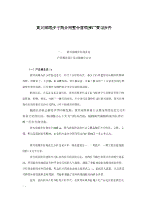 某商业街整合营销推广策略.docx