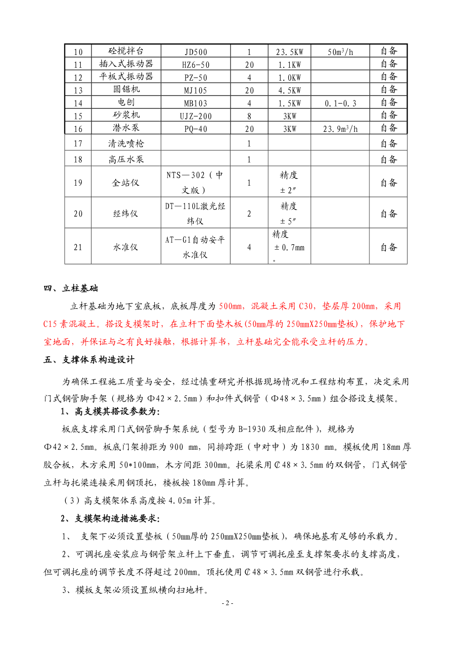 某工程高支模专项施工方案.docx_第3页