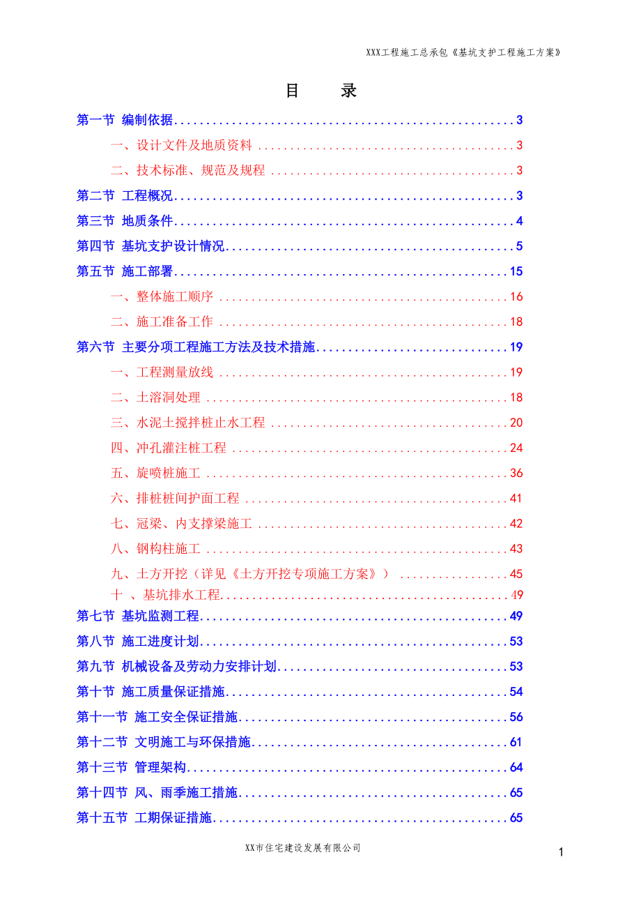 基坑支护工程专项施工方案.docx_第1页