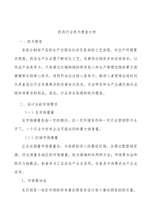 医药行业技术壁垒分析.docx