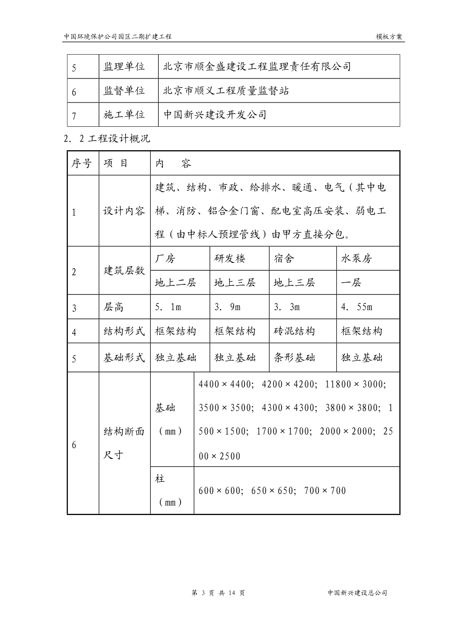 建筑工程施工模板方案.docx_第3页