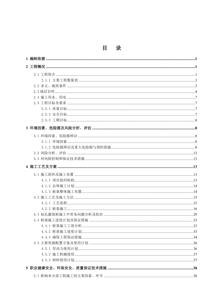 沙坪河大桥引桥桩基专项施工方案.docx_第1页