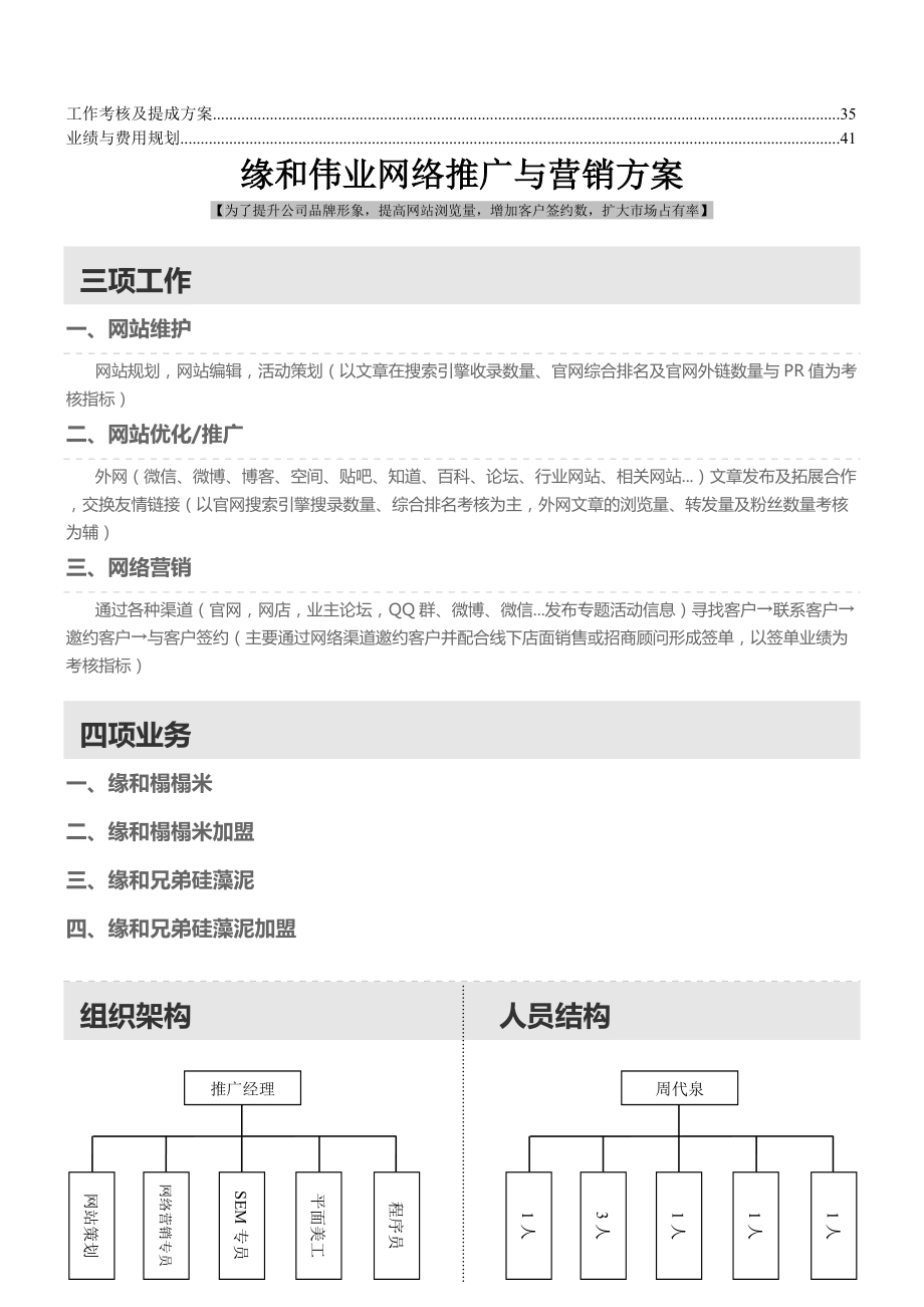 份完整的网络推广与营销方案.docx_第3页