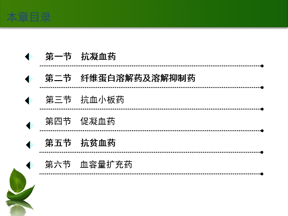 第29章 作用于血液及造血器官的药物课件.ppt_第2页