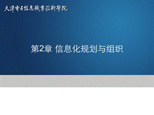 第2章信息化规划与组织课件.ppt