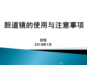 胆道镜的使用与注意事项课件.ppt