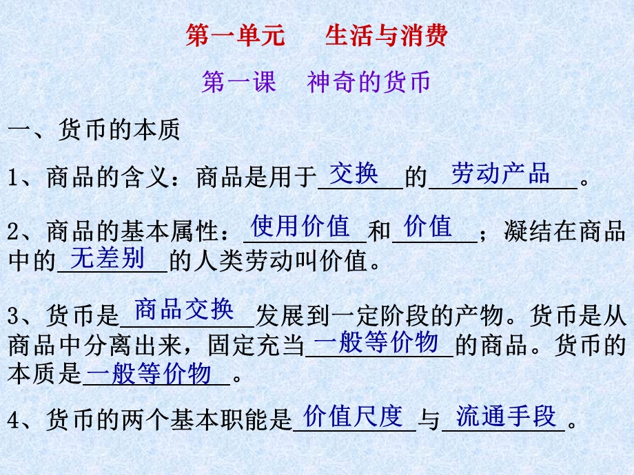 经济生活填空题+答案课件.ppt_第2页