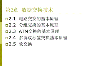 第2章 数据交换技术要点课件.ppt